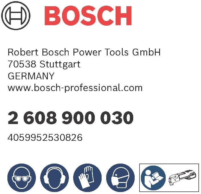 Bosch Professional 1x Sägeblatt Expert MultiMax PAII 52 APIT (für Edelstahlbleche, Breite 52 mm, Zub