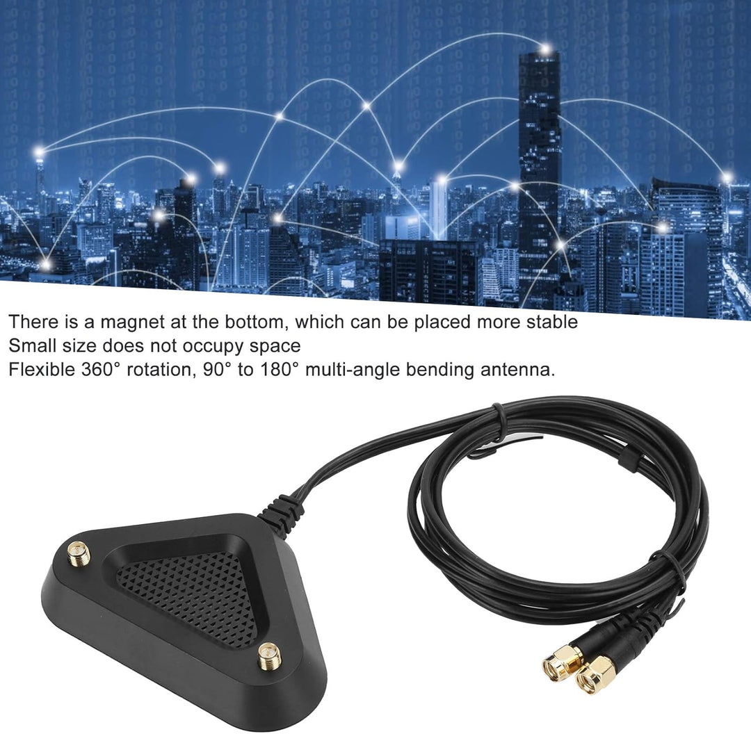 Magnetische Basisantenne Dock, RP-SMA Buchse zu RP-SMA Buchse Verlängerungskabel Flexible Halterung