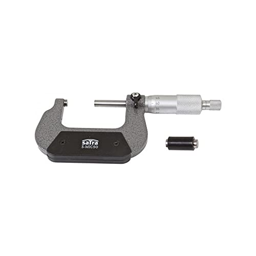 Bügelmessschraube 25-50 mm Micrometer Messschraube 0,01 mm inkl. Einstellmass