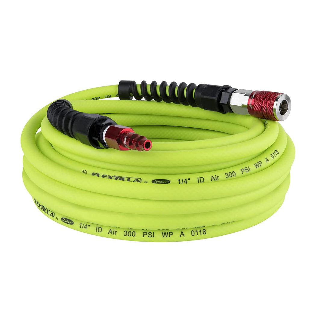 Legacy Flexzilla Pro Hybrid Air Schlauch, HFZP1450YW2-D, 1/4" (inches) x 50' (feet)