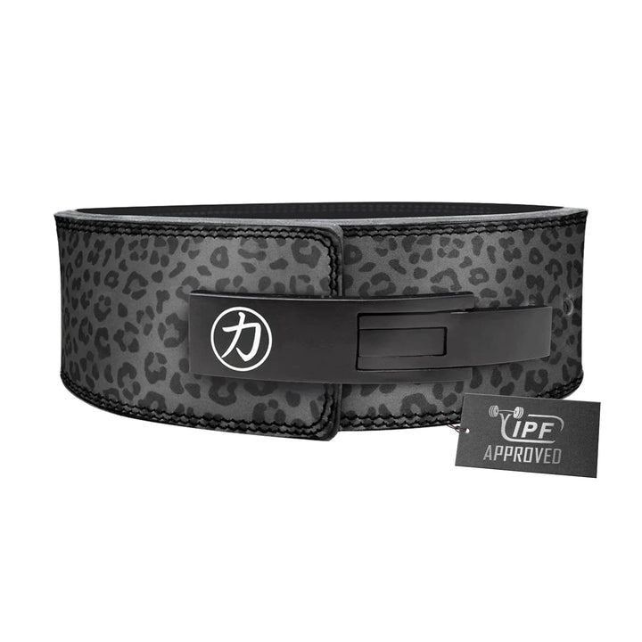 Strength Shop 10mm Lever Belt Gewichthebergürtel + Hebelschnalle, IPF-Zertifiziert für Wettkampf & C