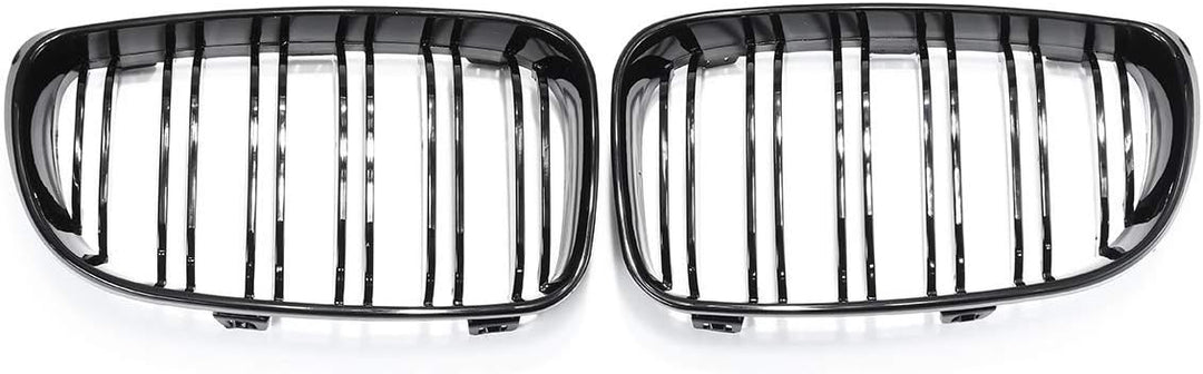 Kühlergrill für E81, E82, E87, E88, LCI 2008-2011, Schwarz, glänzend, 2 Stück