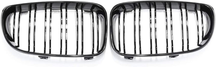 Kühlergrill für E81, E82, E87, E88, LCI 2008-2011, Schwarz, glänzend, 2 Stück