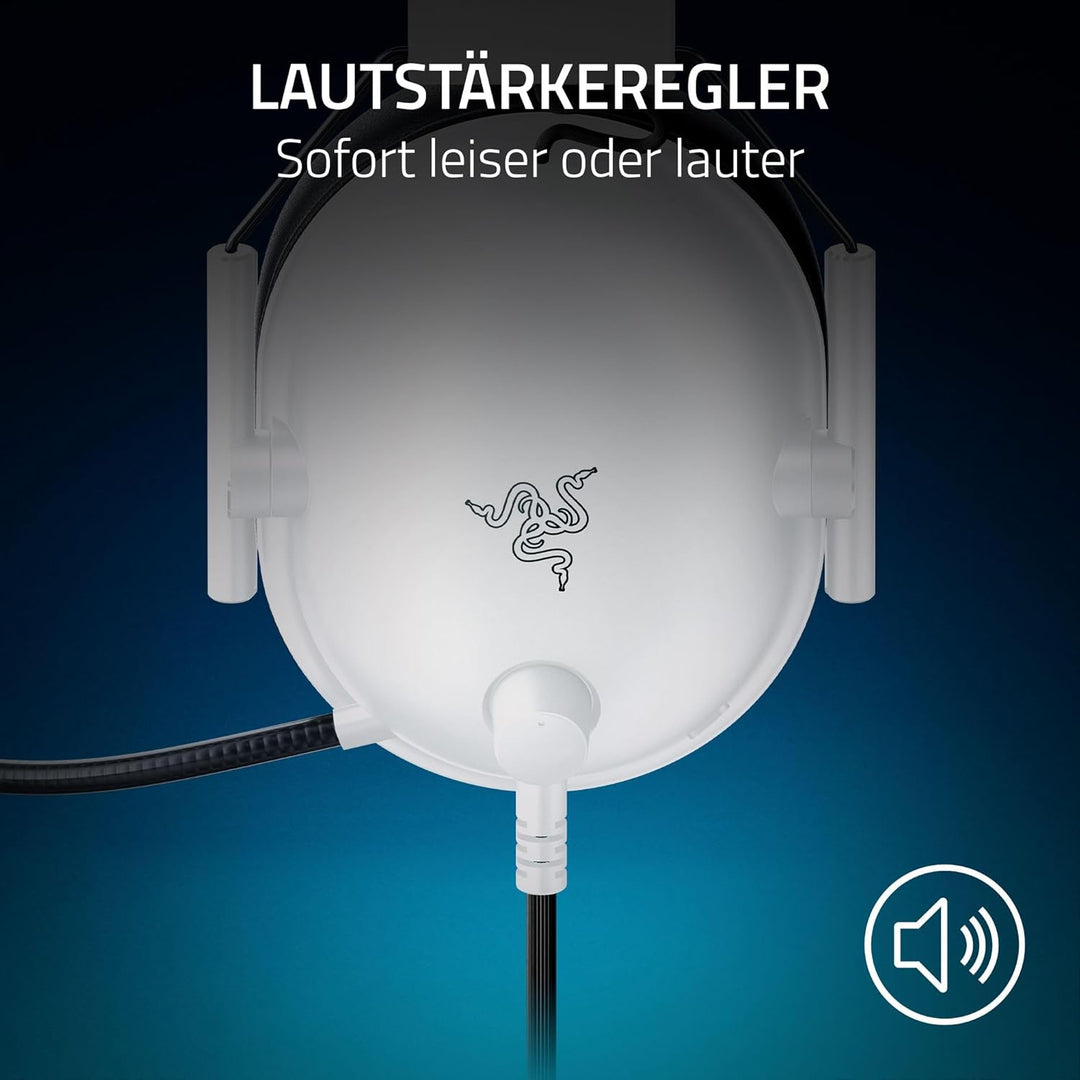 Razer BlackShark V2 X (PlayStation) - Kabelgebundenes E-Sports Headset für PlayStation 5 Konsole (25