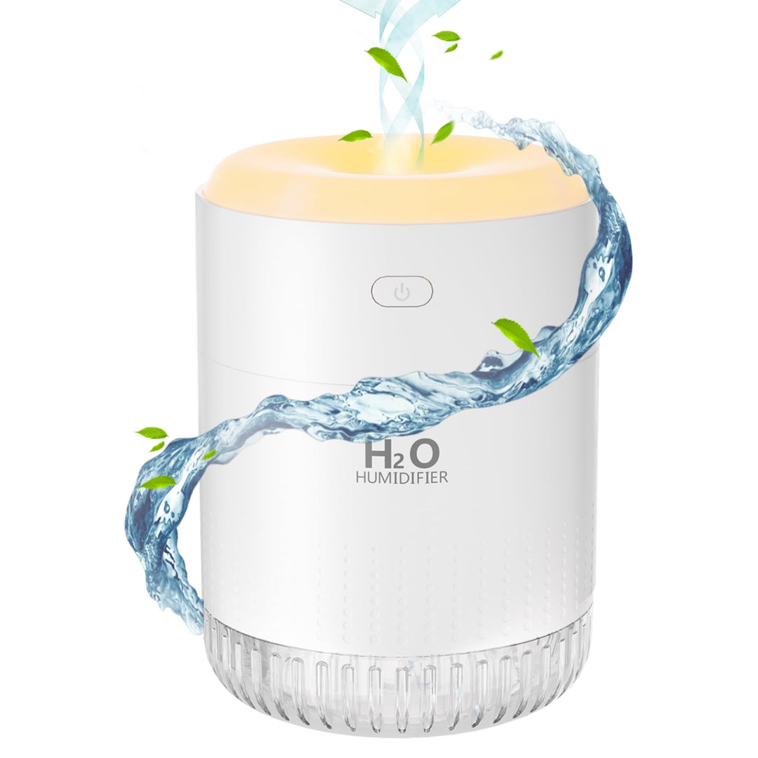 Luftbefeuchter Mini Luftbefeuchter klein USB einstellbar Mit Led-Licht AIR Humidifier mini with Soft