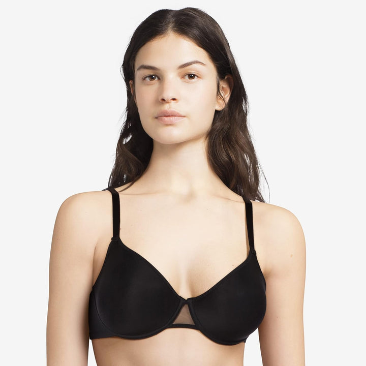 Passionata MISS JOY, Bedeckender Spacer-BH, Damen Unterwäsche 80D Schwarz, 80D Schwarz
