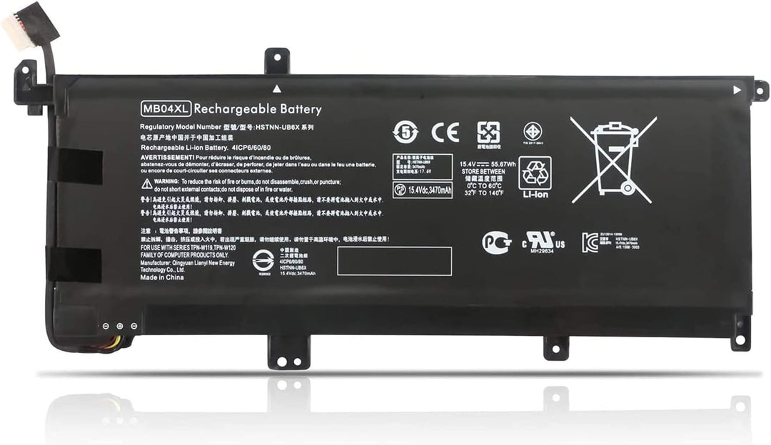 MB04XL 843538-541 844204-850 Laptop Akku Ersatz für HP Envy X360 Convertible M6-AQ000 M6-AQ105DX M6-