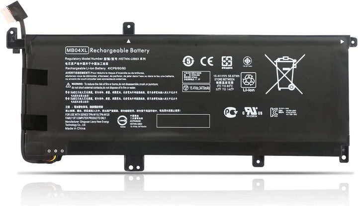 MB04XL 843538-541 844204-850 Laptop Akku Ersatz für HP Envy X360 Convertible M6-AQ000 M6-AQ105DX M6-
