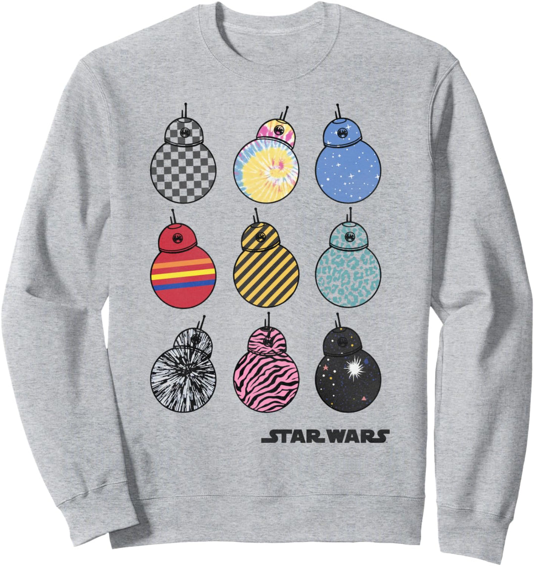 Star Wars: The Rise Of Skywalker BB-8 Patterns Sweatshirt