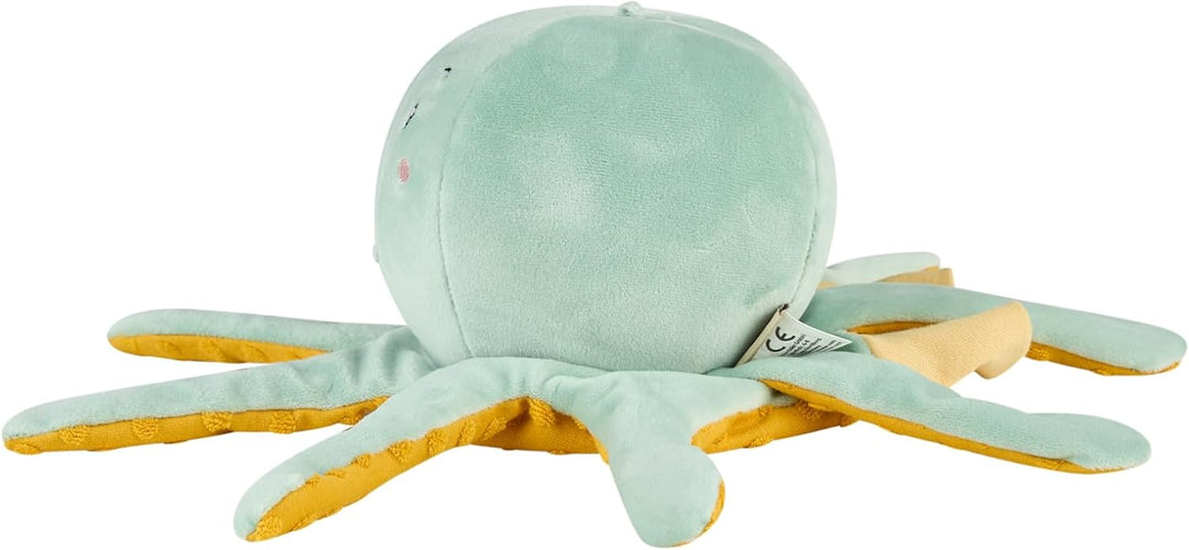 Sterntaler Handpuppe Octopus aus weichem Flausch, Kinder- und Babyspielzeug, wattiert mit Polyesterw