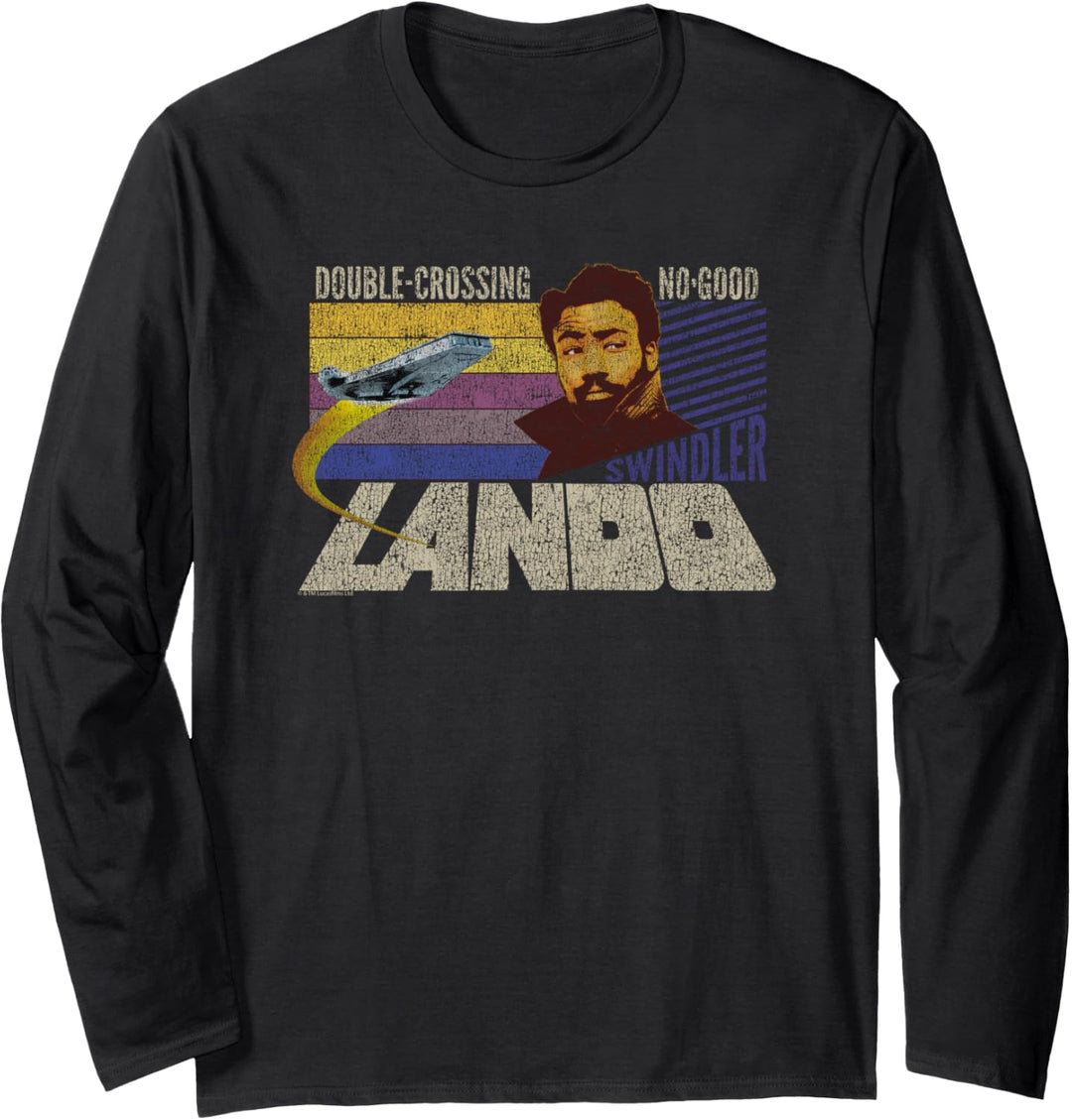Star Wars Han Solo Movie Lando Double-Cross Langarmshirt
