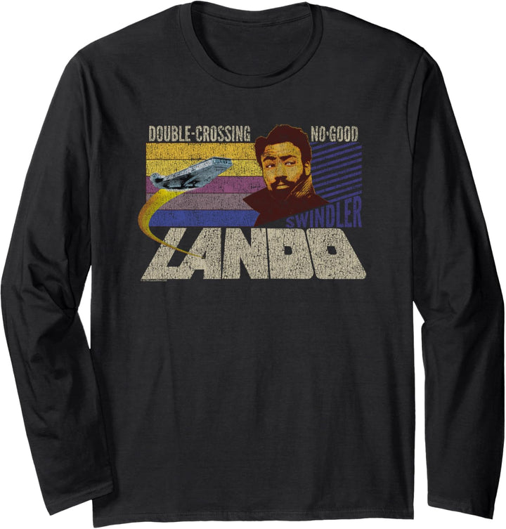 Star Wars Han Solo Movie Lando Double-Cross Langarmshirt