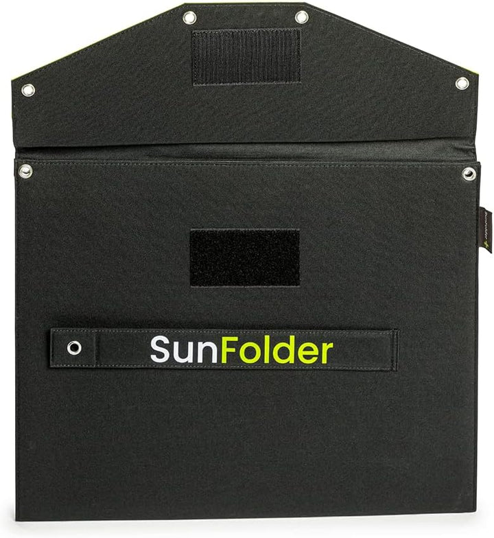 WATTSTUNDE Sunfolder Solartasche - Mobiles 12V Outdoor Solarpanel - faltbares Solarmodul (90 W), 90