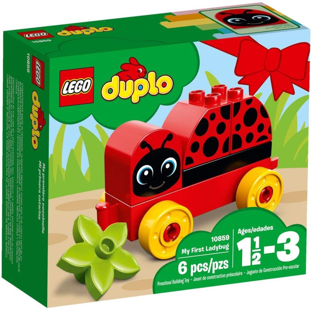 Lego Duplo 10859 Mein Erster Marienkäfer - Erste Bauerfolge, Spielzeug, Bunt Spielzeug Single, Spiel