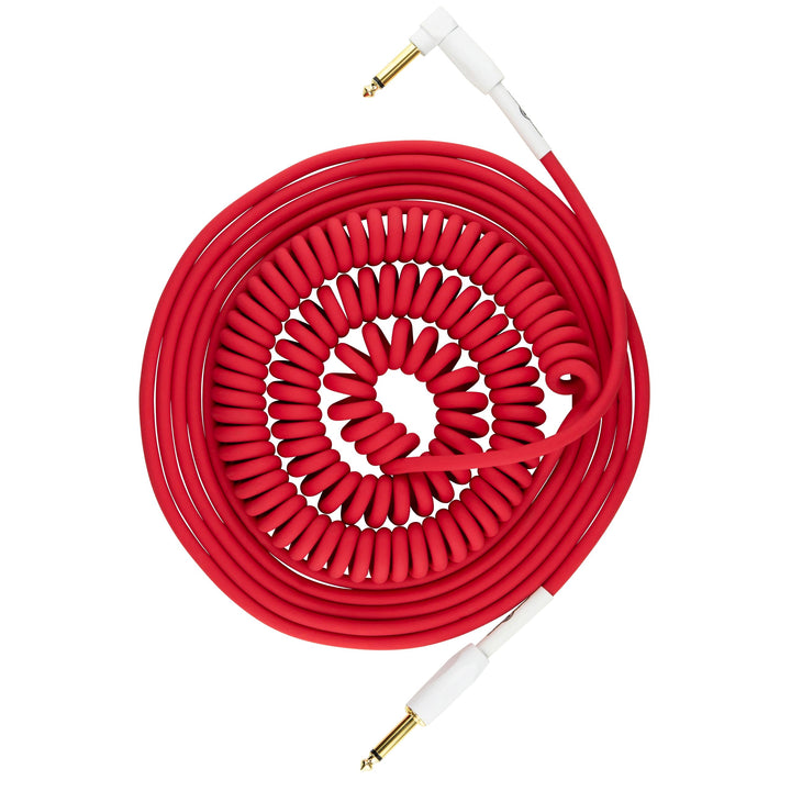 Pig Hog PHCC30CA Instrumentenkabel mit halber Spule, 9 m, Candy Apple