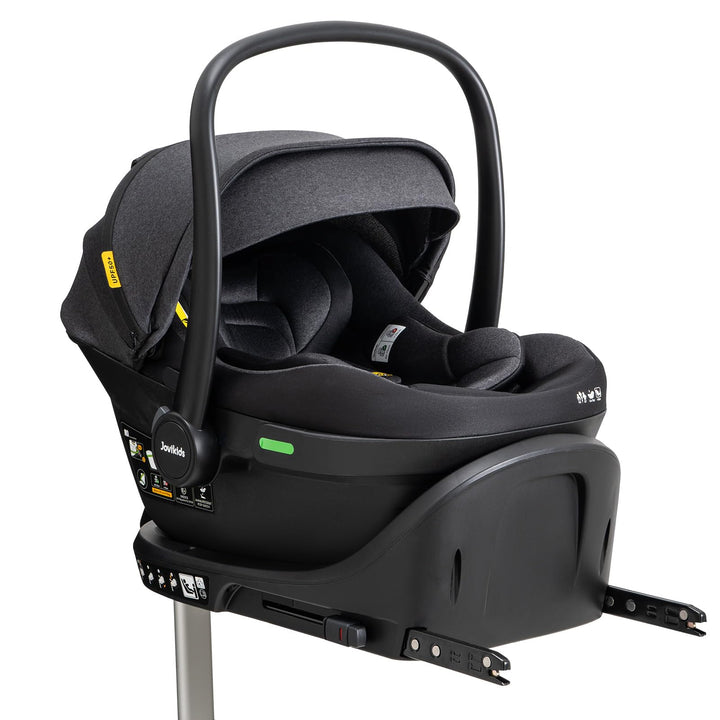 Jovikids Babyschale, Stufenlos verstellbare Liegeposition, Gruppe 0/0+ (40-87 cm) Baby Autositz mit