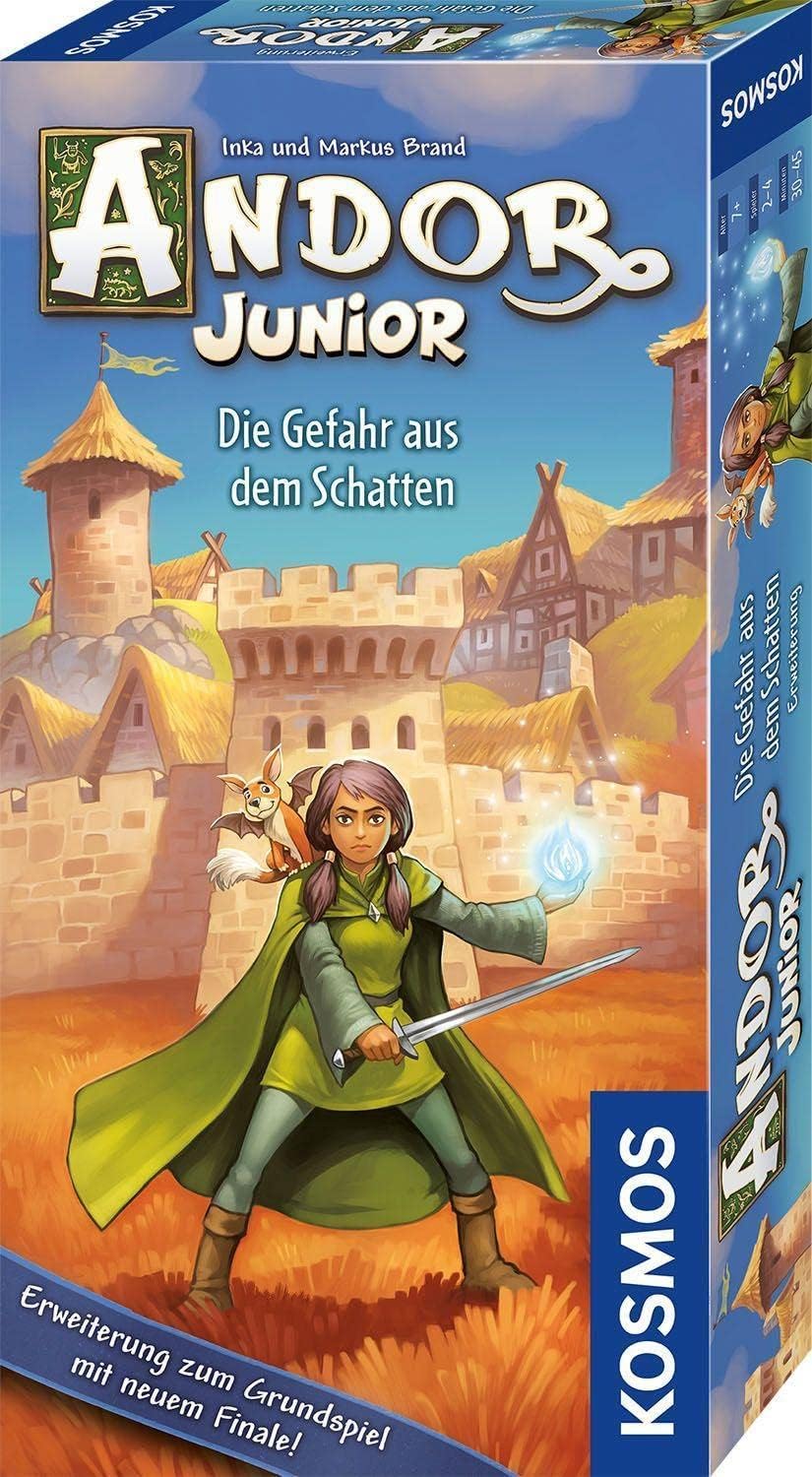 Kosmos 683085 Andor Junior Erweiterung - Die Gefahr aus dem Schatten Spiel, nur spielbar Andor Junio