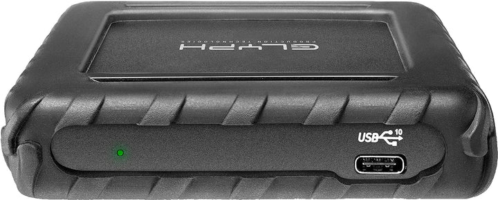 Glyph Blackbox Plus 1TB Bus Powered 7200RPM USB-C 3.1 Hard Drive -Black BBPL1000 1024 GB, 1024 GB