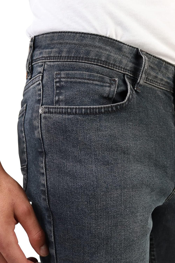 HALAT'S Herren Jeans Slim Fit - Baumwolle Jeanshose Stretch für Herren mit Schlanke Elastizität 31W