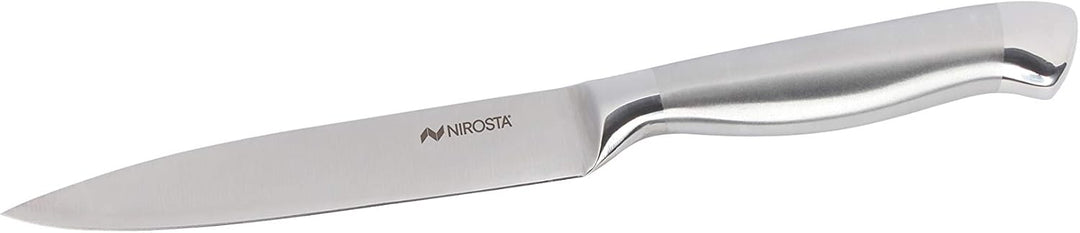 Nirosta STAR 5er Set - Premium Edelstahl-Messer mit Funktionsteil, handlicher Griff für jede Gelegen