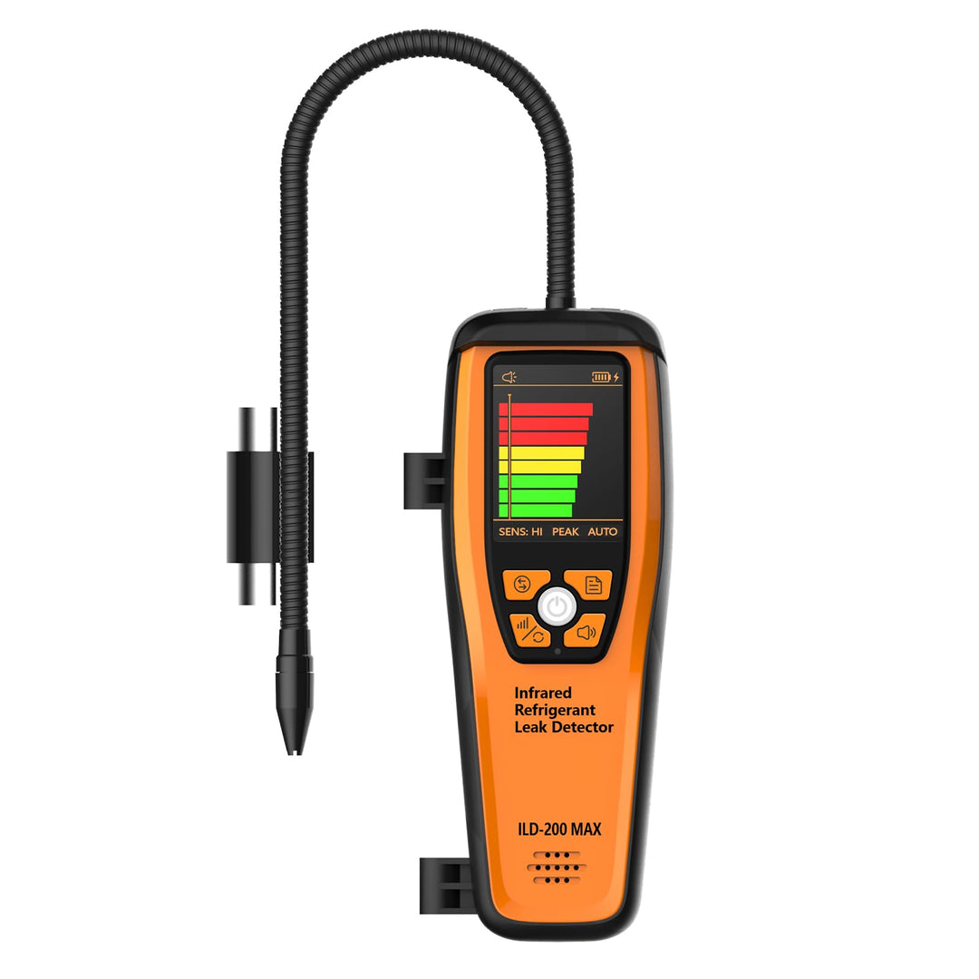 Elitech Infrarot Kältemittel Lecksucher ILD-200 Pro Max Hochpräzise 1g/Jahr Erkennung R134a/R1234yf