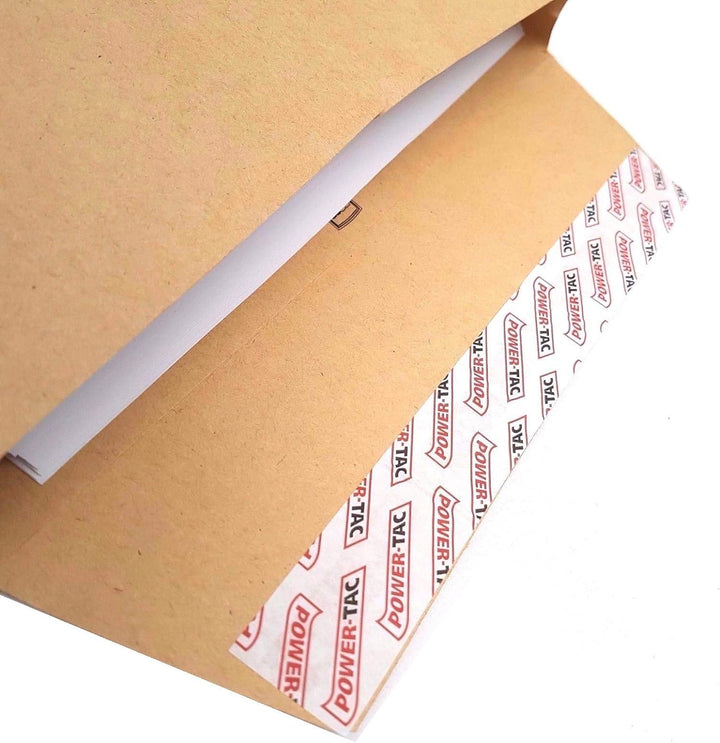 HSD C4 Versandtaschen, starkes Manila-Papier, A4, 115 g/m², 25 mm dick, erweiterbare Breite 100, 100