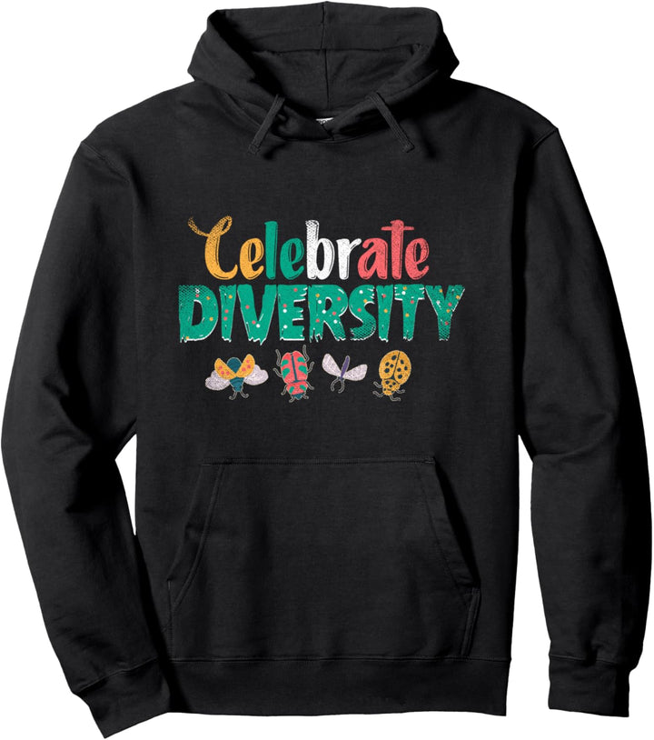 Feiere die Vielfalt Insekten Entomologie Lustiges Käfer Pullover Hoodie