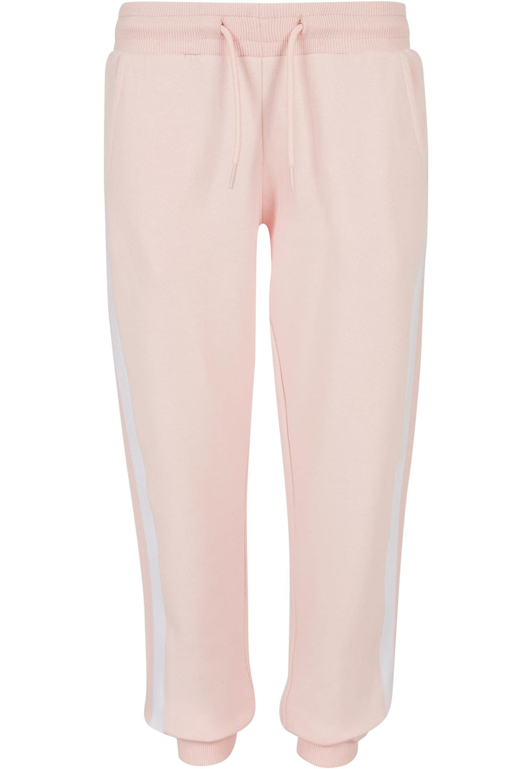 Urban Classics Damen Girls College Contrast Sweatpants 110-116 Pink/White/Pink, 110-116 Pink/White/P