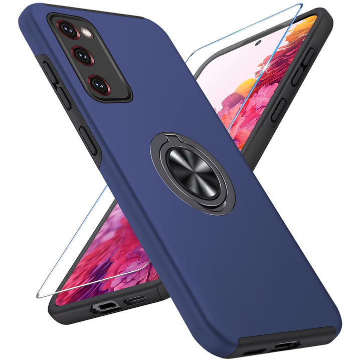 Vaki Handyhülle für Samsung Galaxy S20 FE Hülle mit Schutzfolie, Schutzhülle Galaxy S20 FE Case mit