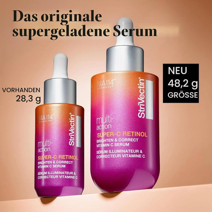 StriVectin SUPER-C RETINOL brighten&amp;correct vitamin C seru 320755 orange 30 ml (1er Pack) Multi-Acti