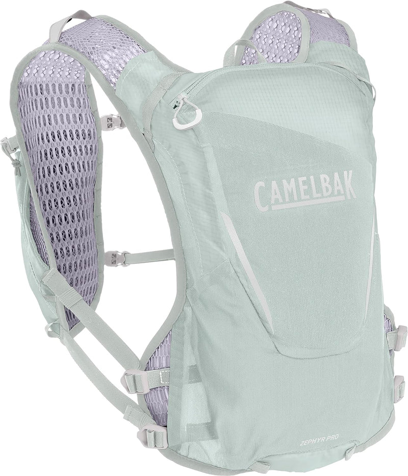 CAMELBAK Herren Zephyr Trinkweste Einheitsgrösse Grey / Blue, Einheitsgrösse Grey / Blue