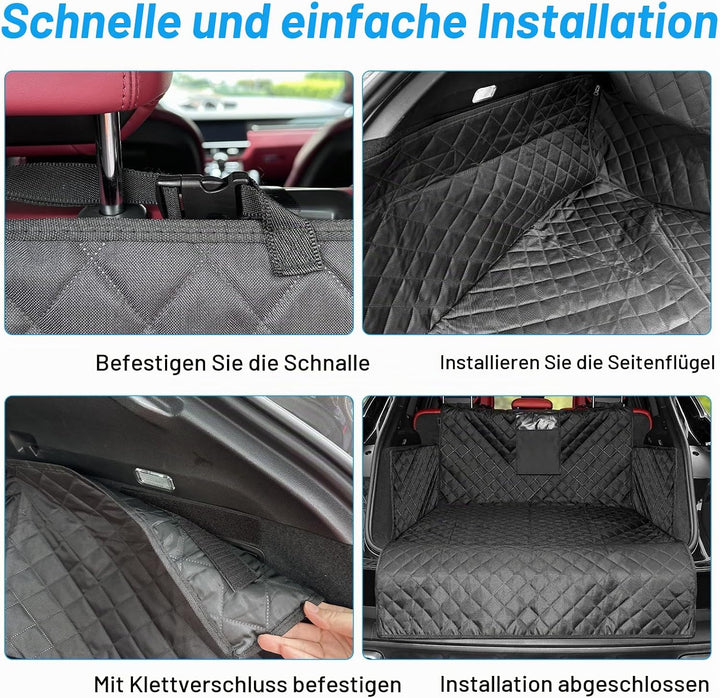 Traxenta kofferraum schutzmatte, kofferraumschutzmatte, hundematte auto kofferraum, universeller kof