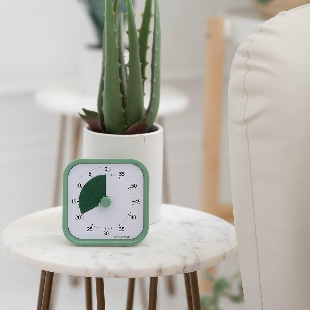 TIME TIMER Home MOD – 60-Minuten-Visual Timer für Kinder – Homeschool Supplies Study Tool, für Kinde
