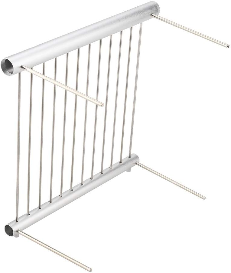 KSTE Tragbarer Grill, Grill Kompakt, Camping Grill - Klappgrill aus Edelstahl, tragbarer kompakter C