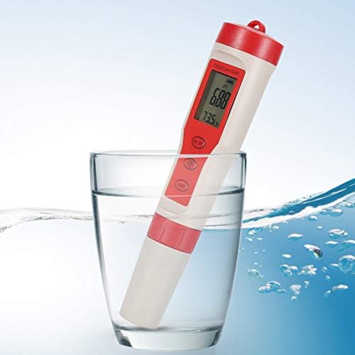 PH Messgerä Digitale PH Meter 4 in 1 Multifunktionale PH/EC/TDS/TEMP Meter Digitaler Wasserqualitäts