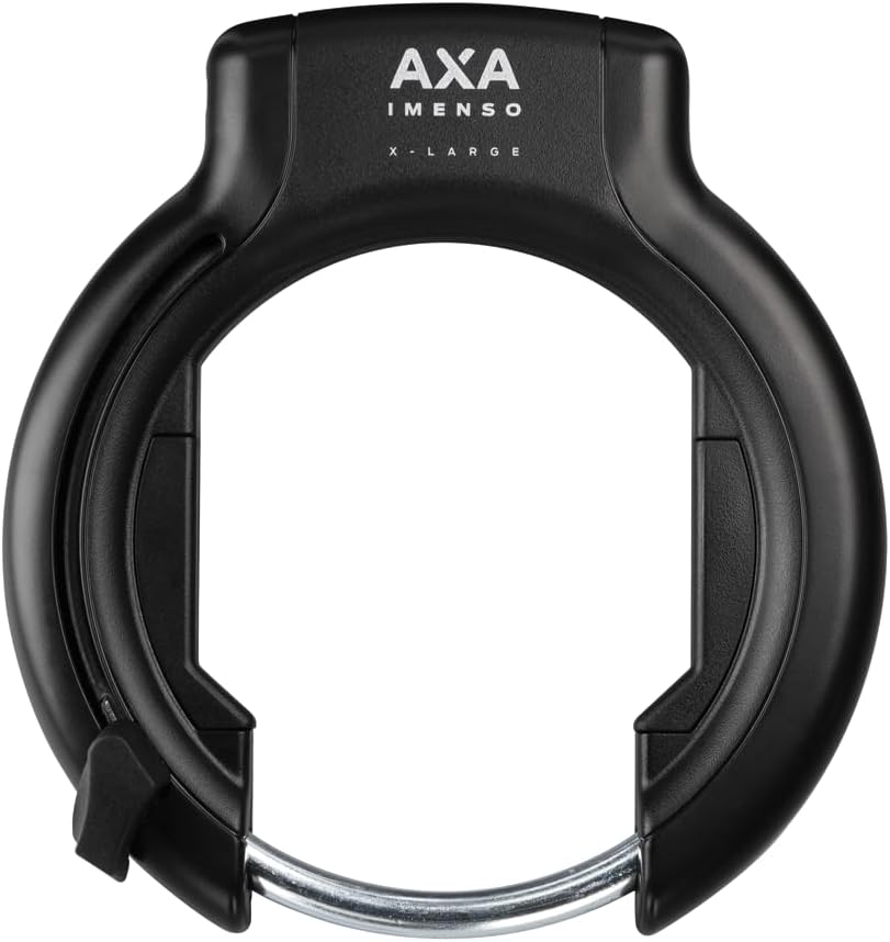 AXA Imenso X Large Retractable Rahmenschloss – Schlüssel ist Abziehbar – Breite Öffnung 70 mm – Sich