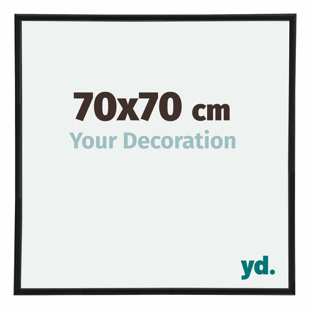yd. Your Decoration - Bilderrahmen 70x70 cm - Bilderrahmen aus Kunststoff mit Acrylglas - Ausgezeich