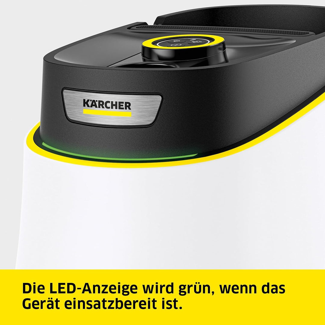 Kärcher Dampfreiniger SC 3 Deluxe, Dampfdruck: 3,5 bar, Aufheizzeit: 30 s, Leistung: 1.900 W, Fläche