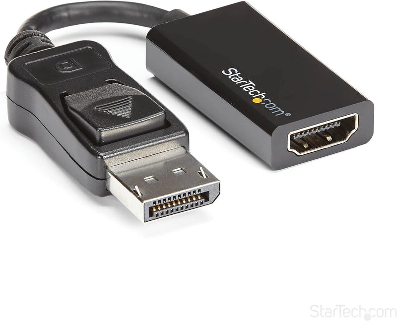 StarTech.com DisplayPort auf HDMI Adapter - 4K 60Hz Aktives DP 1.4 auf HDMI 2.0 Video Konverter - DP