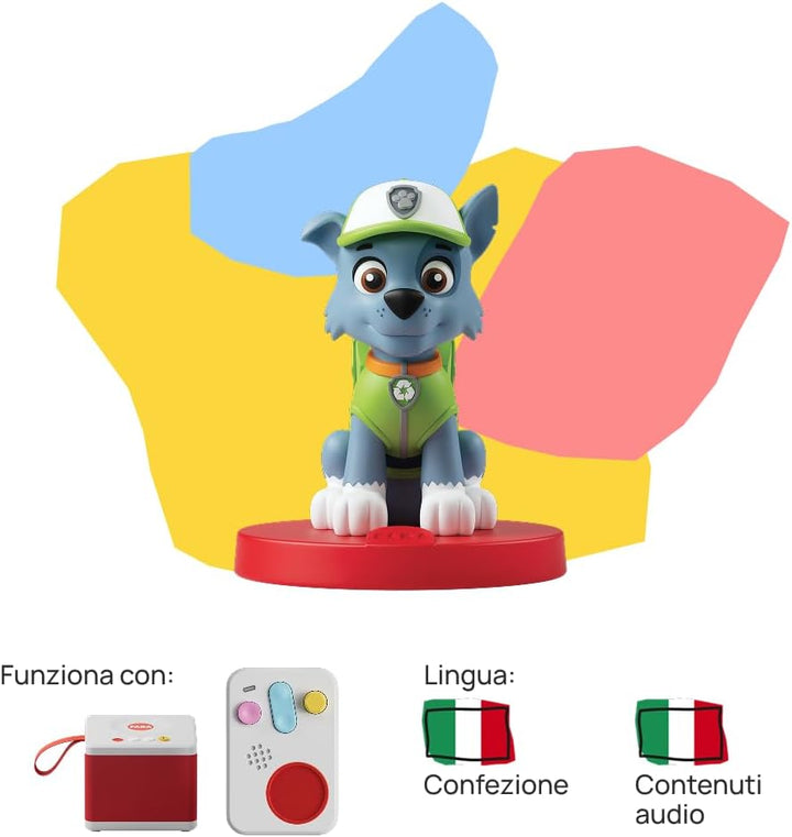 FABA Klangfigur – PAW Patrol Das Team der Welpen Rocky – Geschichten und Klangmärchen für Jungen und