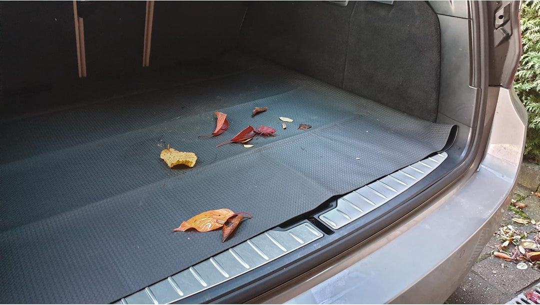cartrend Kofferraummatte, Antirutschmatte, Schmutzfangmatte, universal, wasserdicht, nahtlos, zuschn