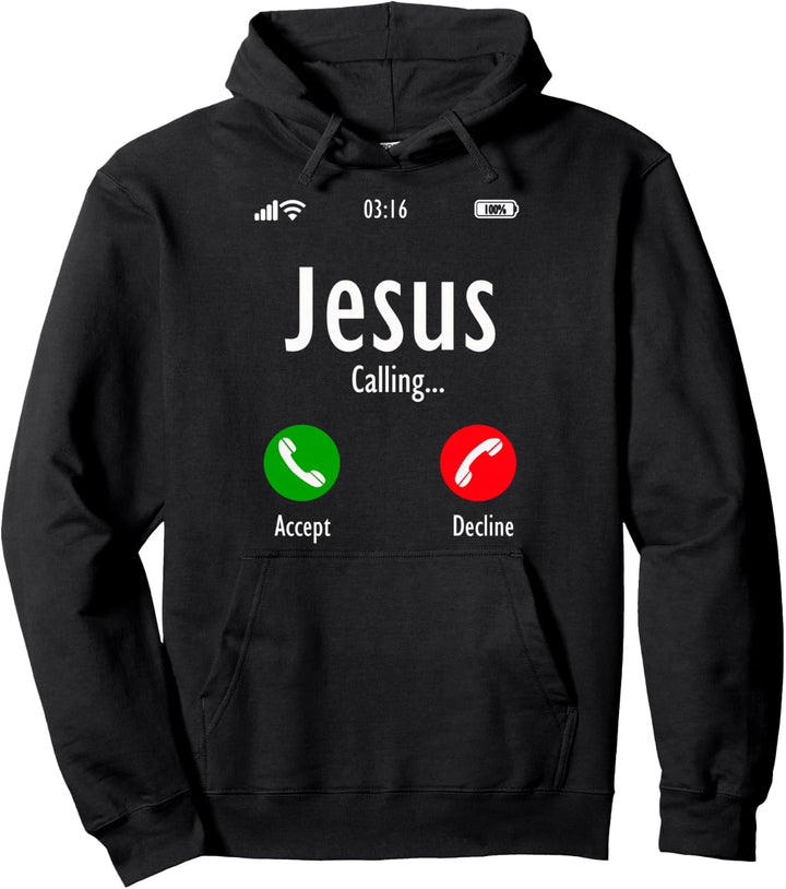 Jesus ruft - Christian T Pullover Hoodie