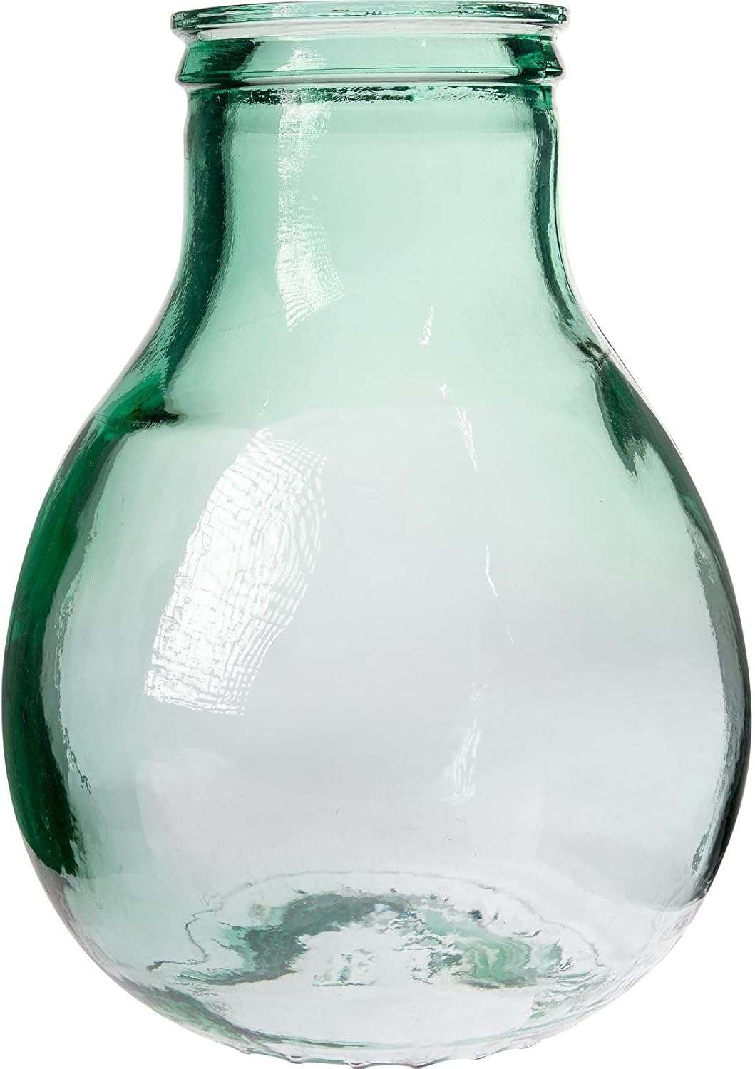 Glas-Demijohn Ballon in Kunststoffkorb Aufbewahrung Weinherstellung Weithals Ballon Fermenter (10 l