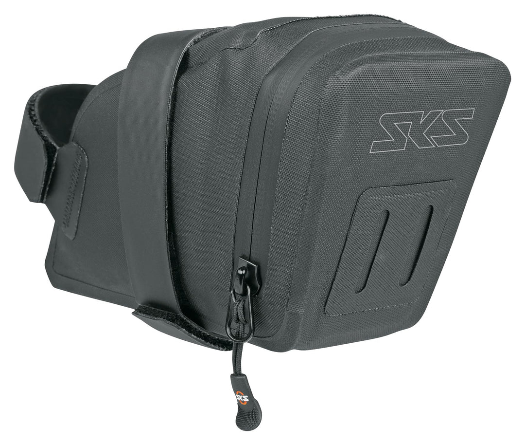 SKS GERMANY Race Saddle Bag L Satteltasche für Fahrräder (Fahrradtasche, Aerodynamisch & leicht, Ver