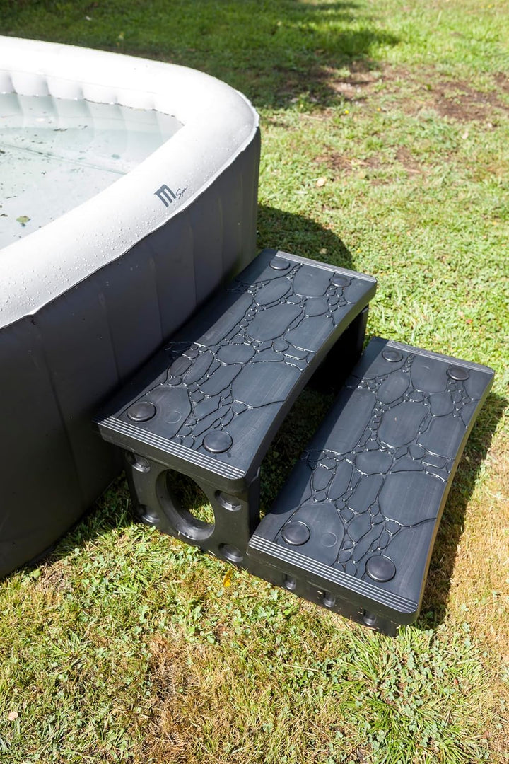 Gre SPAL2 - Leiter für Spas, 34 cm, braun, 70 x 65 x 34