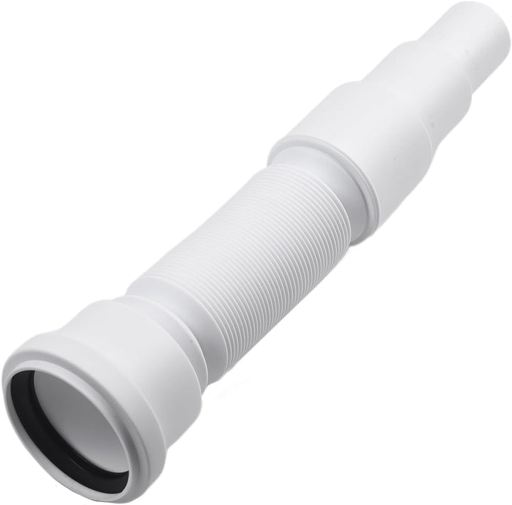 PVC-Abflussrohr, ausziehbar bis zu 1 m Länge, geeignet für Dusche und Badewanne, 50 mm Durchmesser,
