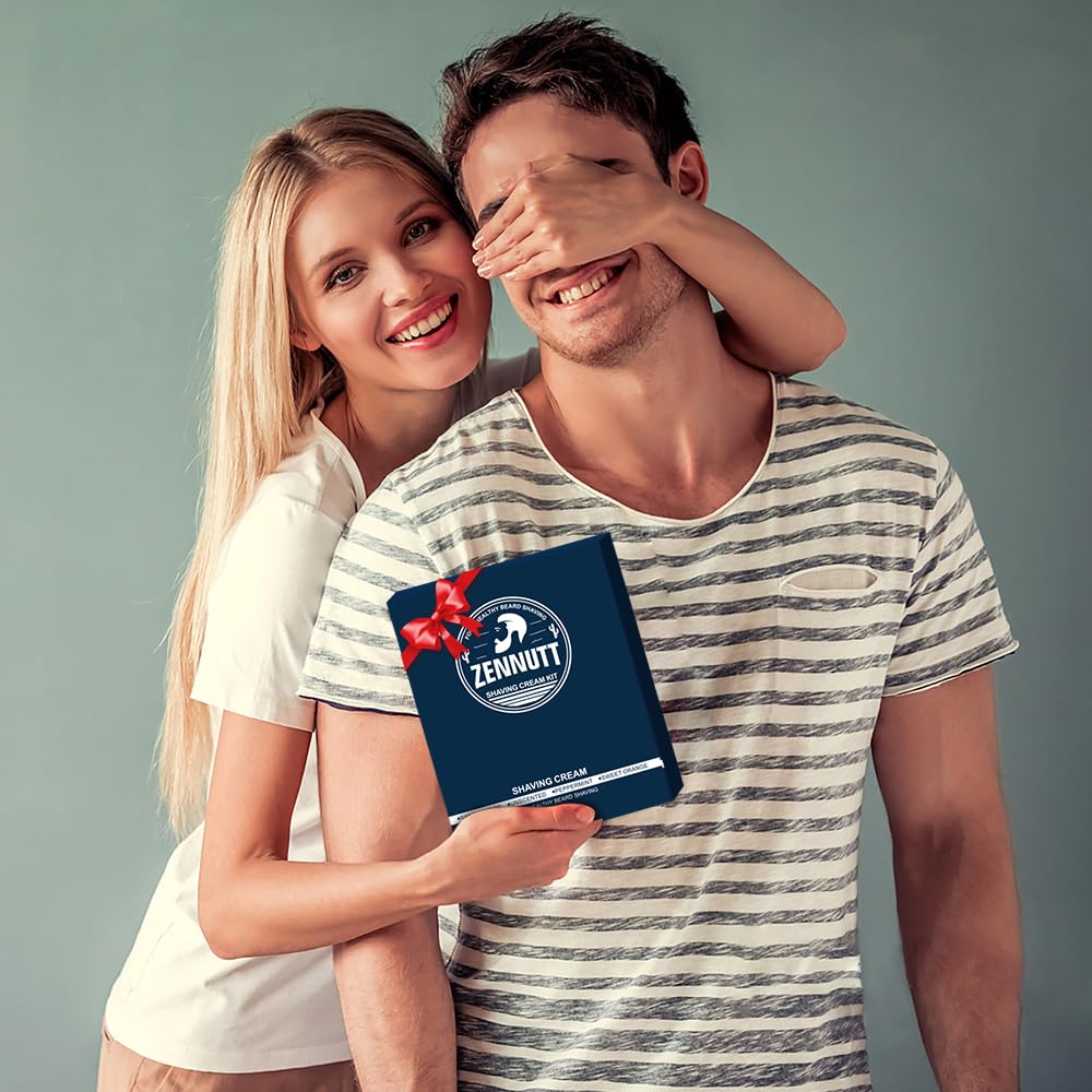 Reise-Rasiercreme-Set für Herren, Geschenkset, luxuriöse Rasierlotionen für enge Nassrasur, einzigar