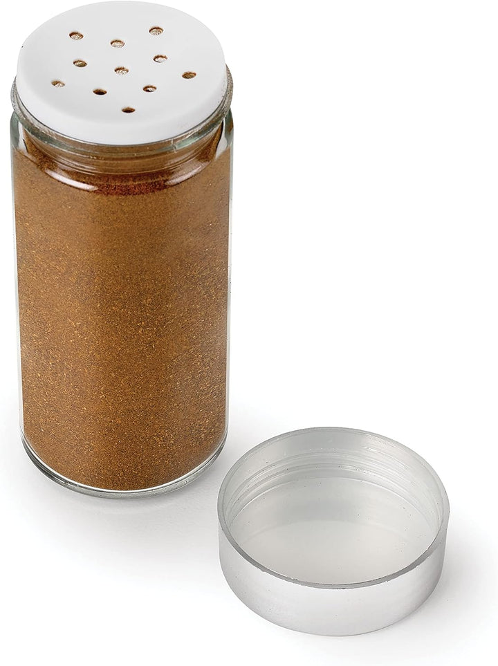 Polder 18-Glas-Gewürzregal, silberfarben
