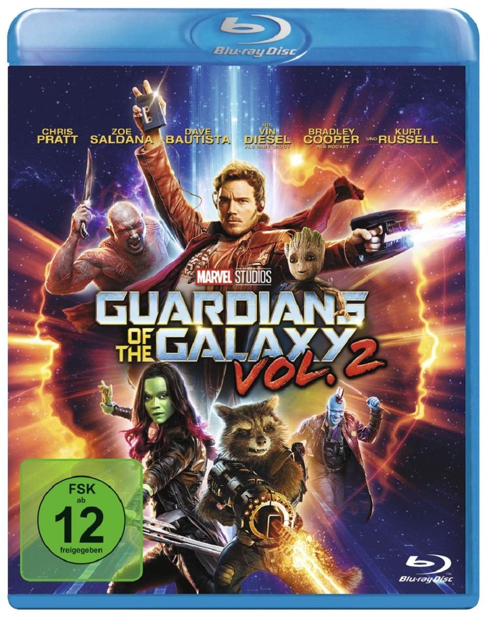 Guardians of the Galaxy 1+2 (Teil 1+2,Vol.1+2) [Blu-ray Set], Blu-ray