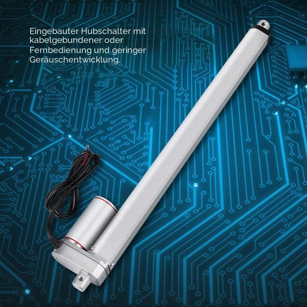 350mm Linearantrieb, DC 24V 750N Linearer elektrischer Hub Linearantrieb Motor für Auto Auto RV Elek